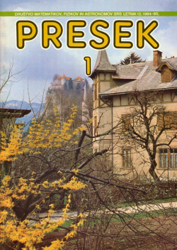Presek 12 (1984/1985) 1
