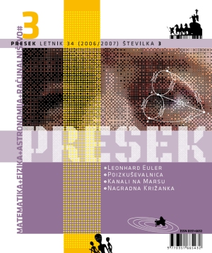 Presek 34 (2006/2007) 3