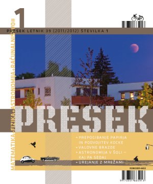 Presek 39 (2011/2012) 1