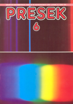 Naslovnica Presek 13/6