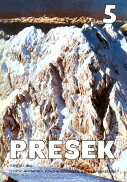 Naslovnica Presek 20/5